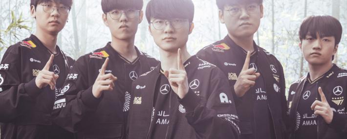 LOL战队全球实力榜更新：LCK包揽前四，TES升至第六！