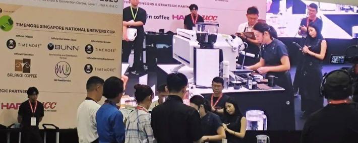 赛事回顾｜新加坡全国咖啡锦标赛（SNCC）比赛指定用机：Tamp;Z品牌飞跃咖啡机闪耀国际舞台，广受好评！