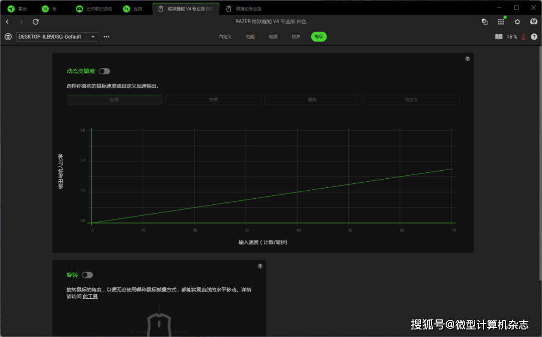 拔(bá)擢核心性(xìng)能,诉諸(zhū)專(zhuān)业电竞!雷蛇炼狱蝰蛇V4專(zhuān)业版无線(xiàn)游戏鼠标