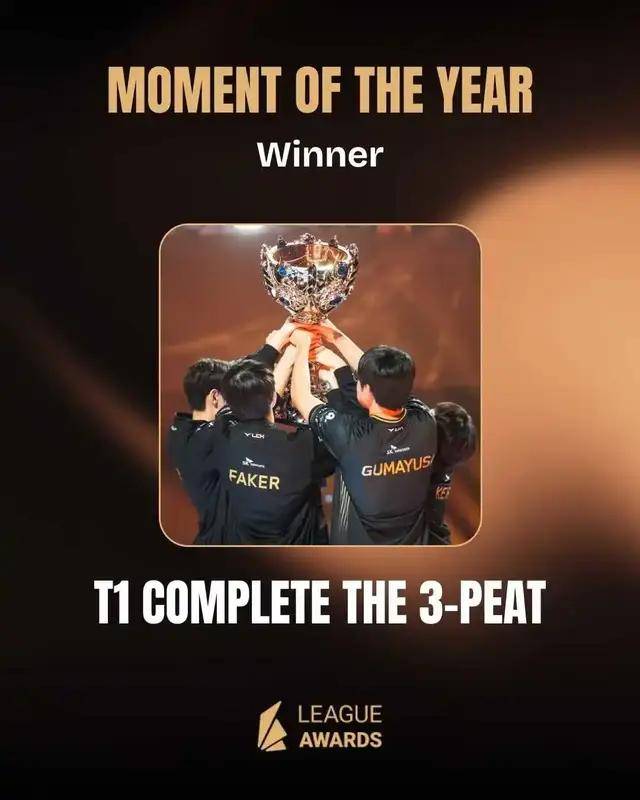 LOL新老交替，Chovy力压Faker拿年度选手(shǒu)，新王登基