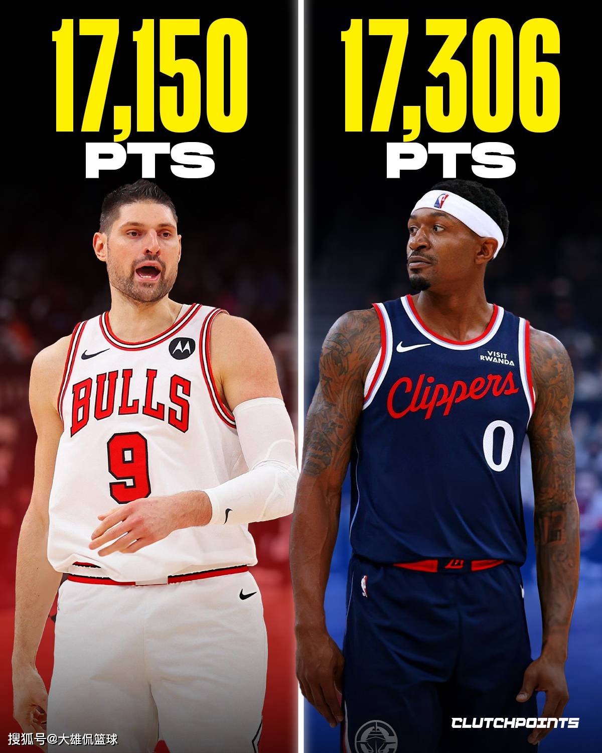 美媒晒出现役职业生涯得分最多却没有总冠军的球星,哈登第一